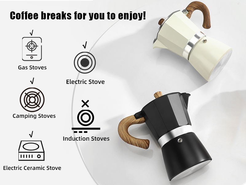 Stovetop Espresso Maker Moka Pot