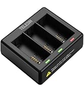 TELESIN Hero 13 Triple Battery Charger Enduro Batteries Charger with Type-C USB Cable for GoPro H...