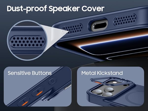 iPhone 17 pro Case with Camera Lens Protector