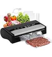 BCTILOP Automatic Food Vacuum Sealer with 10 Bags and 16 Feet Roll, Commercial Vacuum Sealers for...