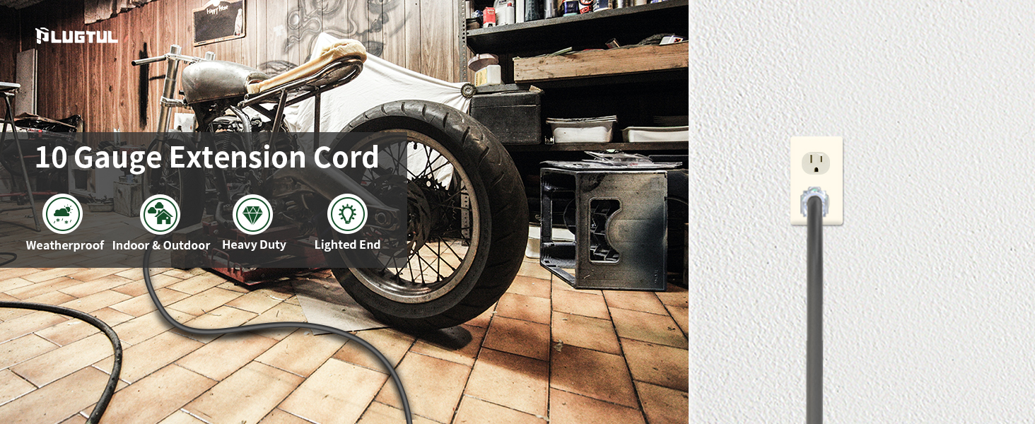 10 gauge extension cord heavy duty extension cord outdoor