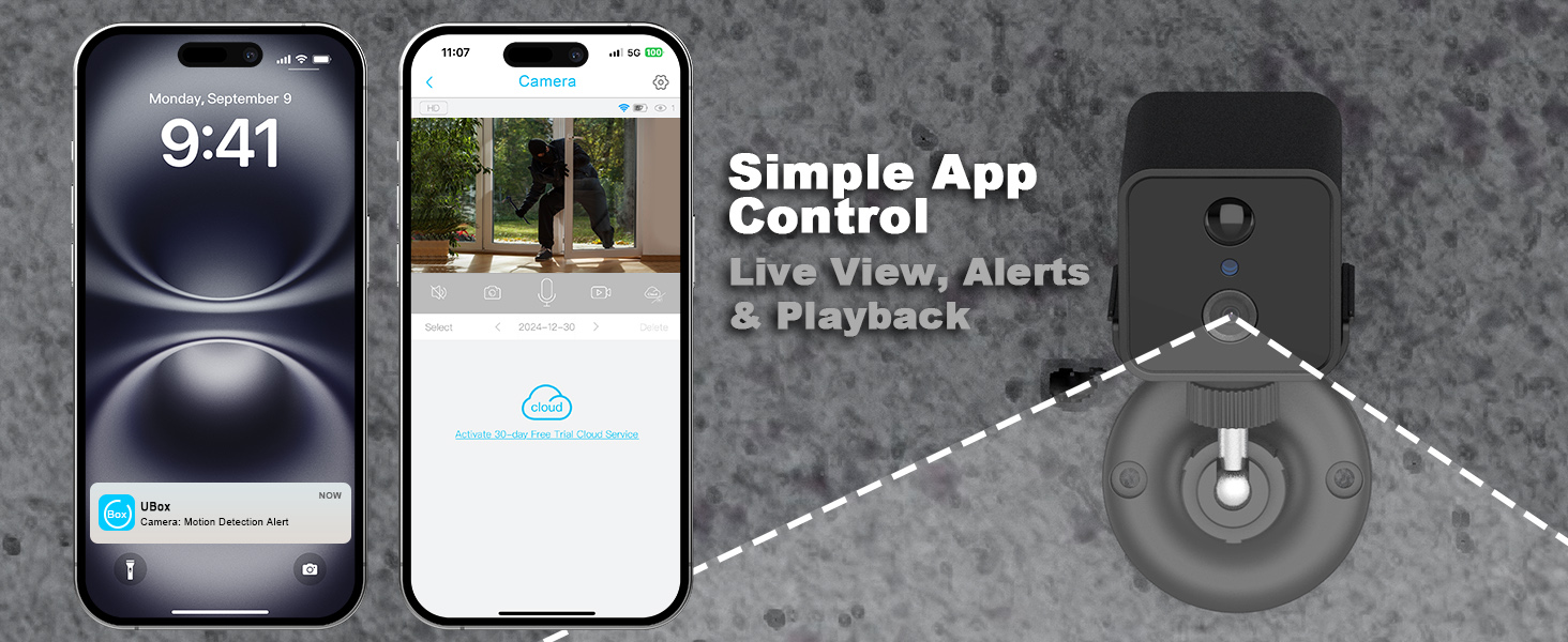 battery security camera