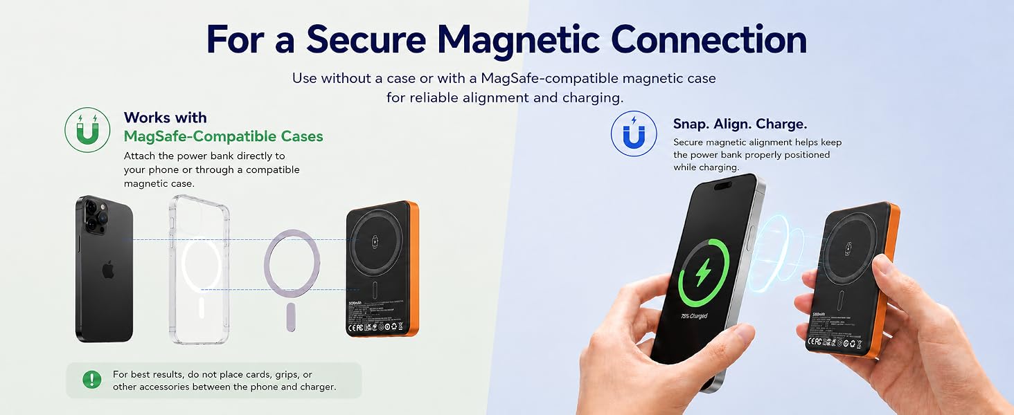 For a Secure Magnetic Connection