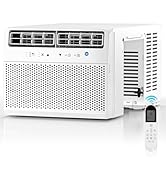 ZAFRO 12000BTU Window Air Conditioner U-Shaped Cools up to 550 Sq.Ft., Ultra Quiet Energy-Efficie...