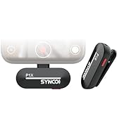 SYNCO Wireless Lavalier Microphone for iPhone, P1XL Professional Lapel Mic for Tiktok, YouTube, S...