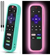 TCL | Hisense Roku Remote Case - 2 Pack Silicone Cover for Roku Express 4K+ 2021 &amp; Streaming Stic...