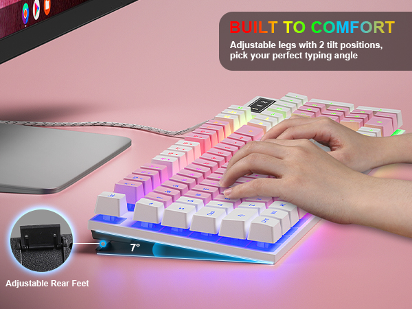 wired keyboard and mouse gaming combo