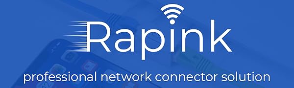 Rapink is for professional network connector sulution