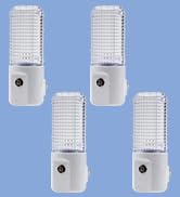 Projectpak Plug in Night Light, Auto On Off, Bright White LED, Dusk to Dawn Sensor, Kids, Nursery...