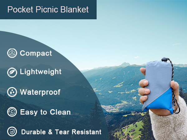 Pocket picnic blanket