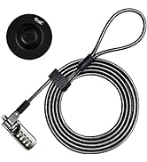 I3C Laptop Cable Lock, 4 Digital Combination Lock, Security Computer Cable Lock, Anti Theft Combi...