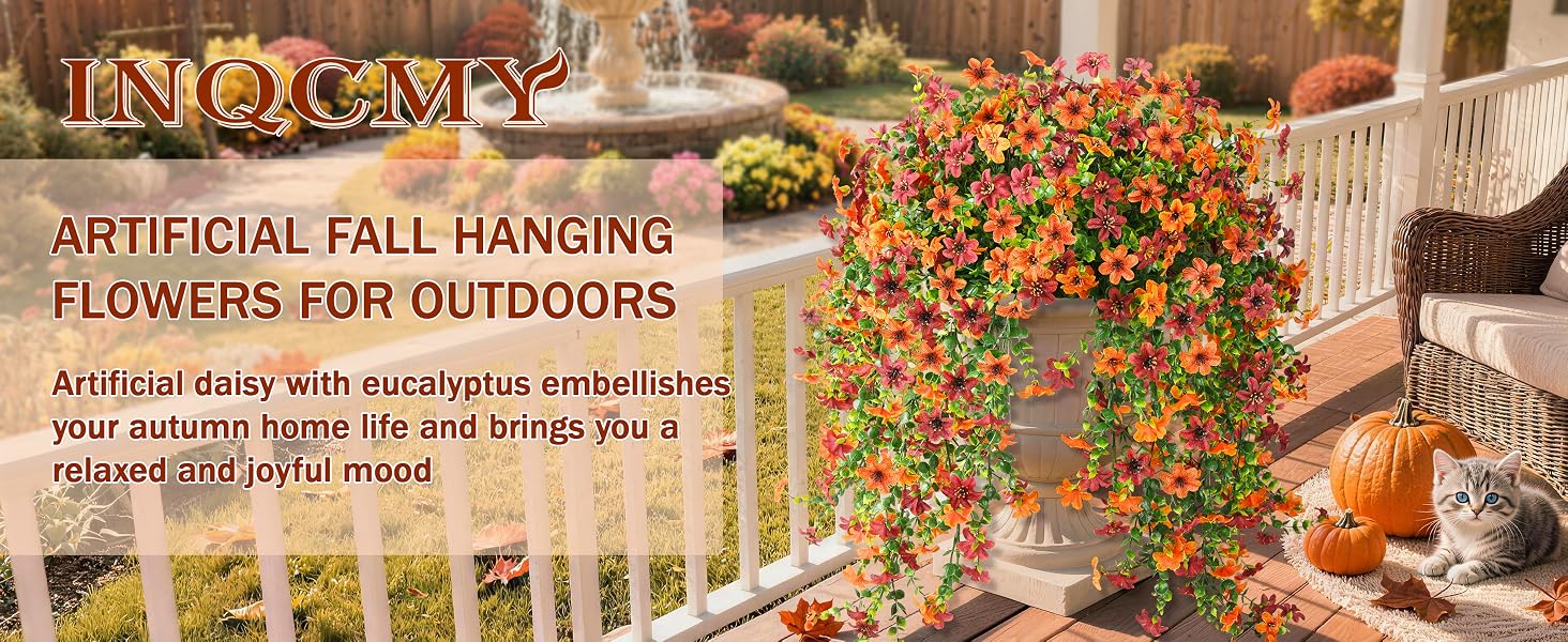 fall flowers artificial for decoration