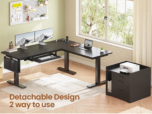 l shaped desk
