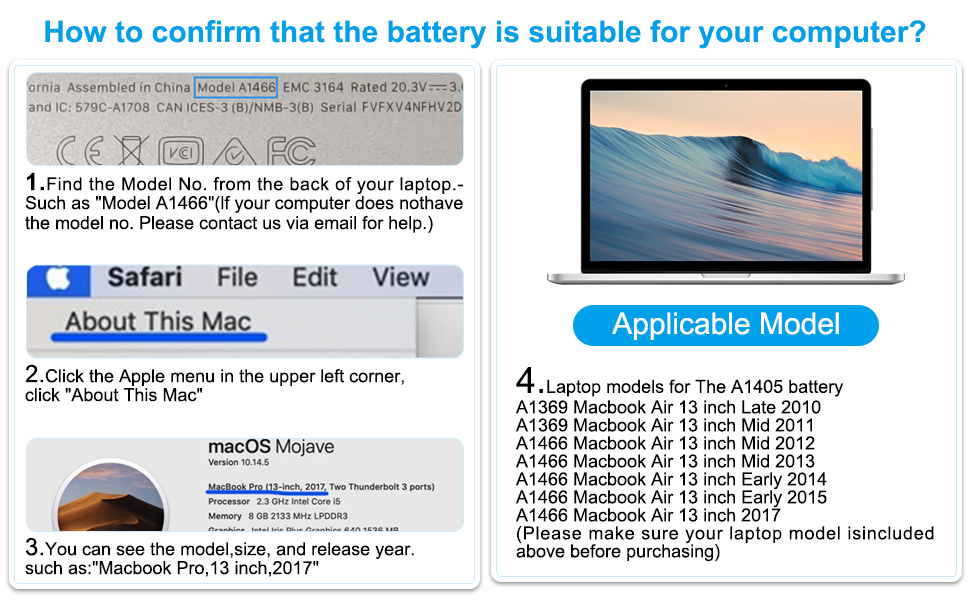 Macbook air battery