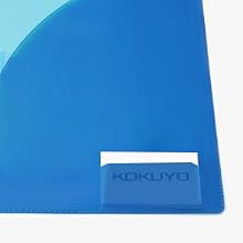 Kokuyo Campus Slide Binder, Adapt Slim, Double Pockets, A4