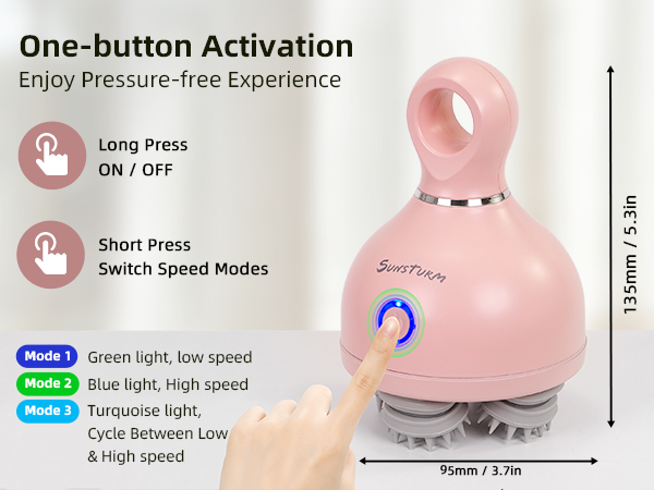 One-button Activation, Enjoy Pressure-free Experience