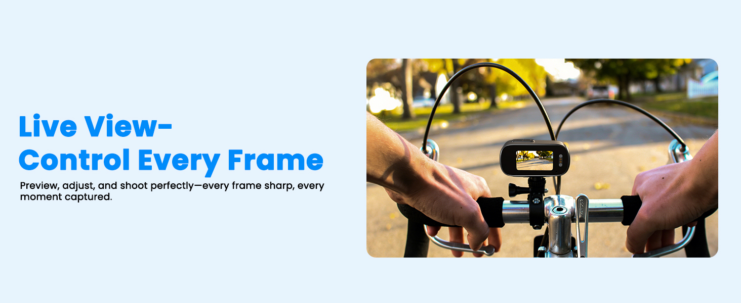 Live View Action Camera