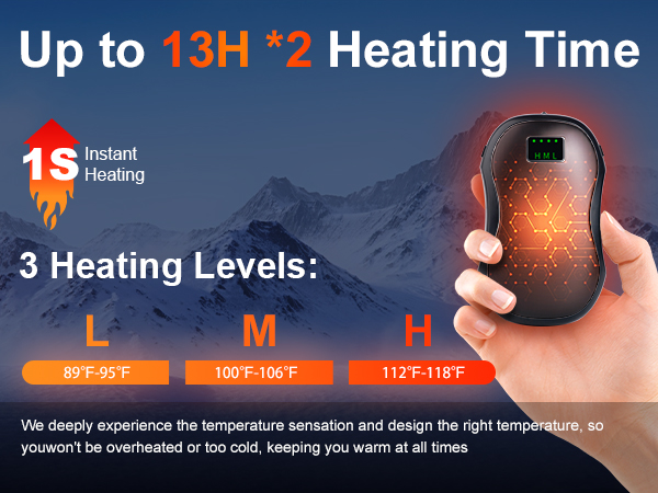 rechargeable hand warmer