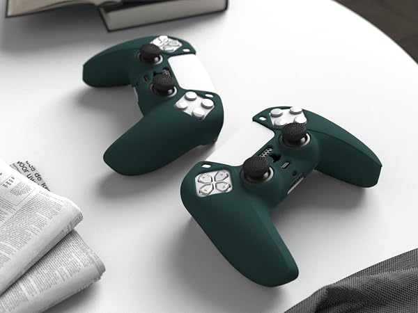 PlayVital Pure Series Anti-Slip Silicone Cover Skin for ps5 Controller