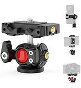 XXZU Phone Tripod Mount With Ball Head, Tripod Head 360°Rotating Camera Ball Mount, Phone Holder ...