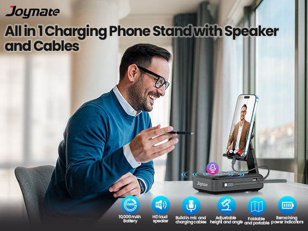 charger phone stand with speaker