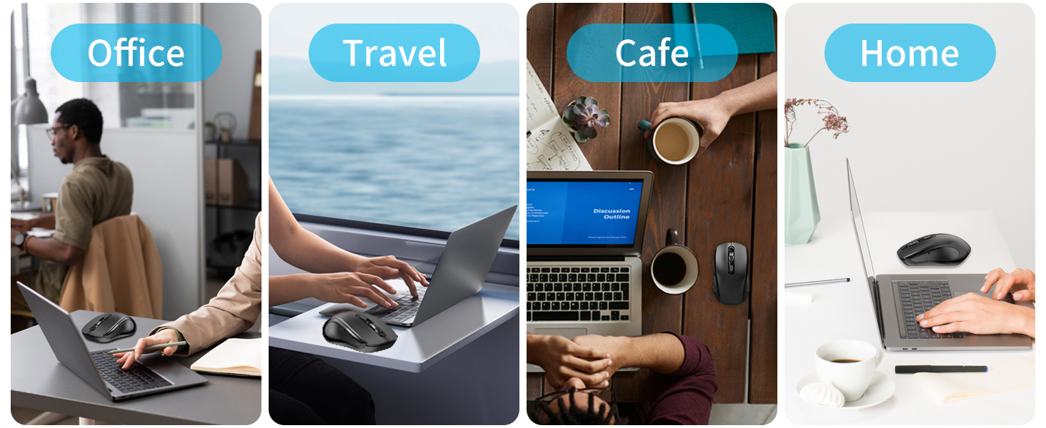 2.4G Wireless Ergonomic Mouse