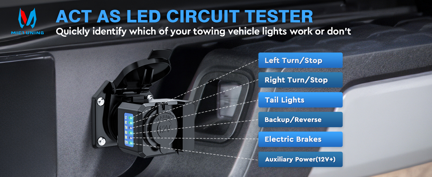 ACT AS LED CIRCUIT TESRTER