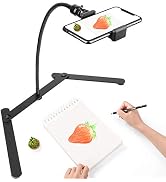 Photo Copy Pico Projector Stand,Chromlives Overhead Tripod Video Stand for Phone,Adjustable Table...