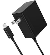 GreBed Black Fast Charger Compatible with Nintendo Switch, with USB-C Cord, Compatible with Switc...