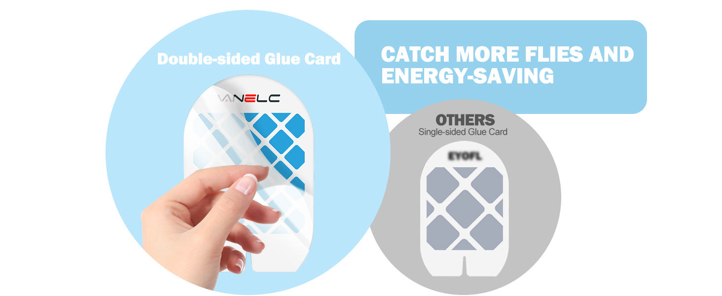 Flying Insect Trap, Insect Catcher, Indoor Fly Trap, Safer Home