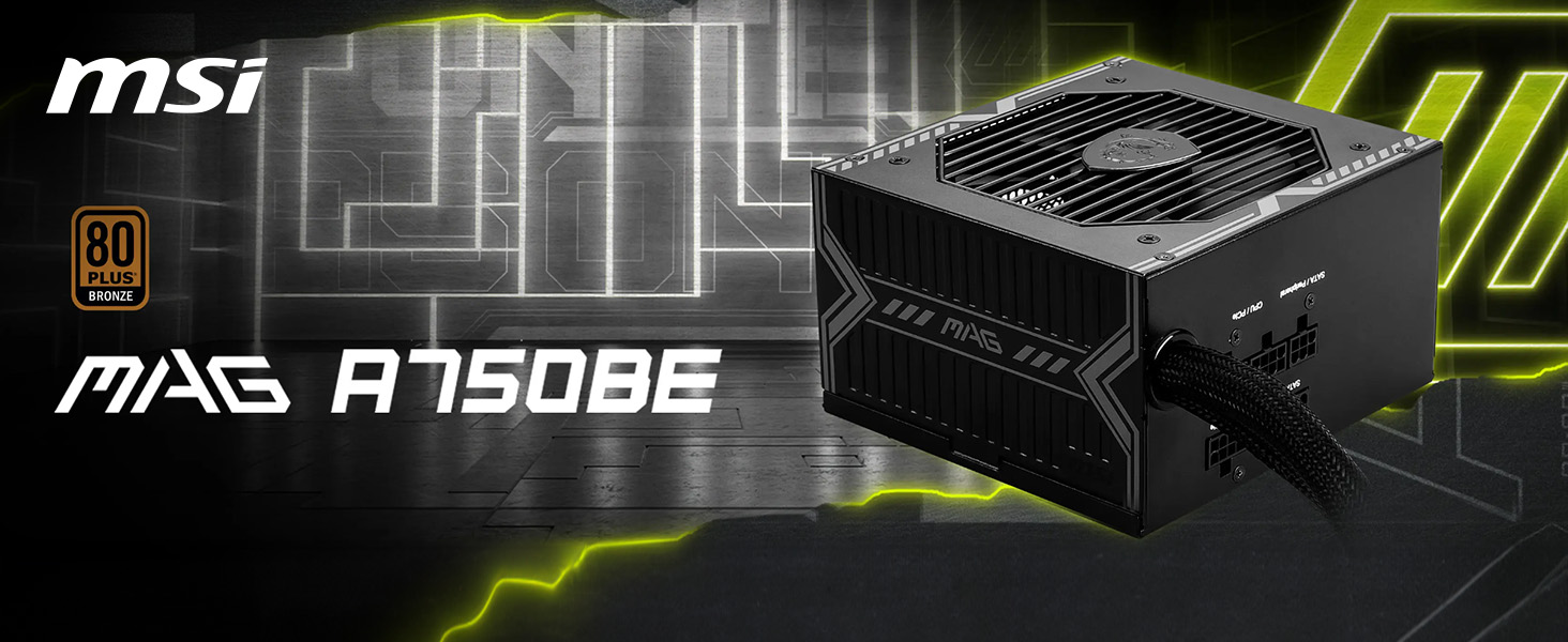 MAG A750BE Gaming Power Supply