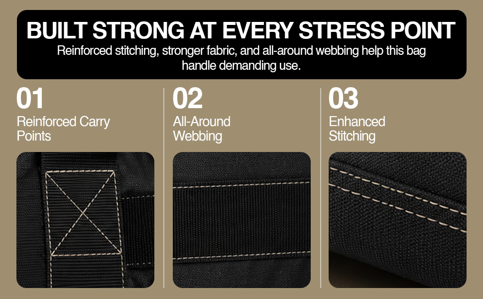 Built strong at every stress point