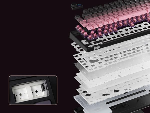 HE75 Tri-Mode Gaming Keyboard