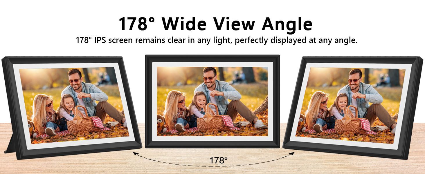 FRAMEO 10.1 Inch Smart WiFi Digital Photo Frame Digital Picture Frame