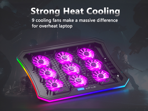 9 super cooling fans
