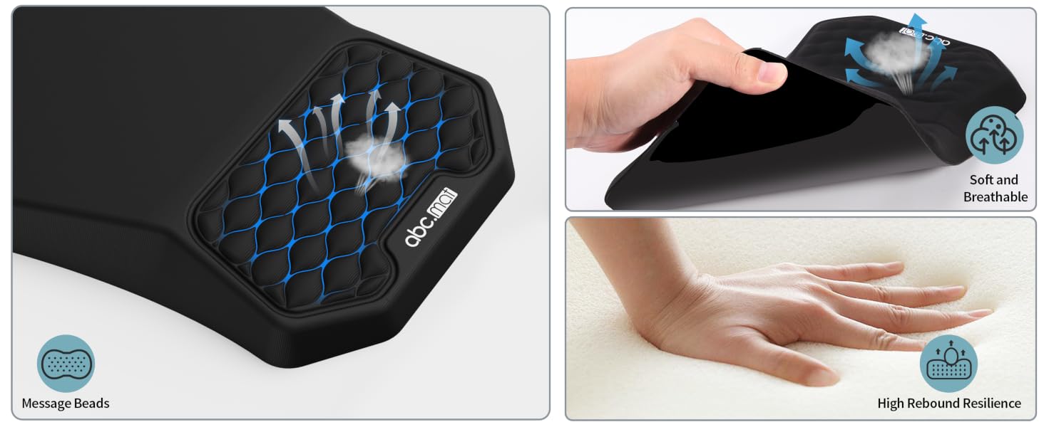 Ergonomic Mouse Pad Wrist Rest Support