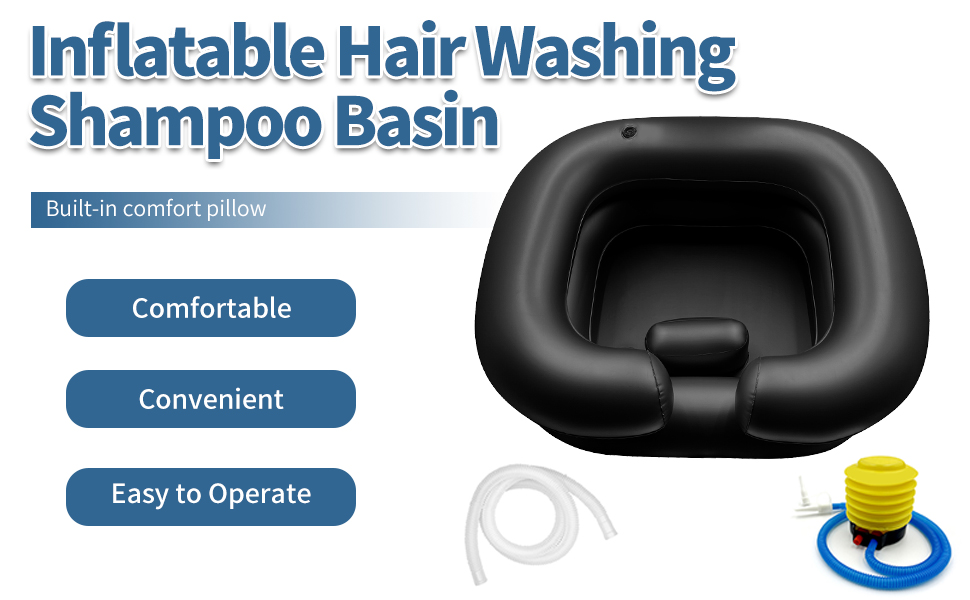 Inflatable Hair Washing Shampoo Basin