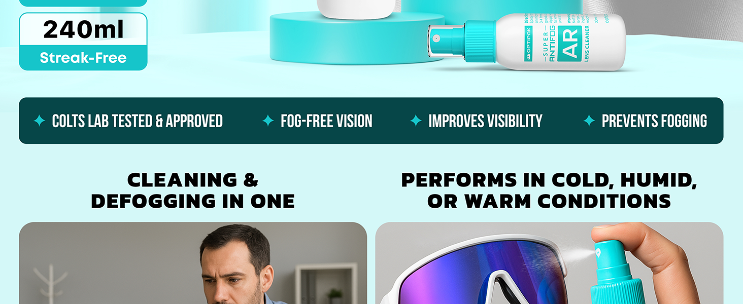 antifog lens spray, travel glasses cleaner, eyeglass cleaner kit, sunglass cleaner spray