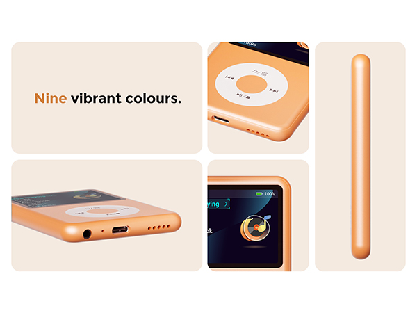 mp3 player with bluetooth music portable audio book video FM 