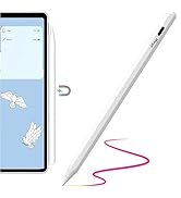iPad Pencil for iPad 2018-2023, Magnetic Wireless Fast Charging Apple Pencil,Palm Rejection and T...