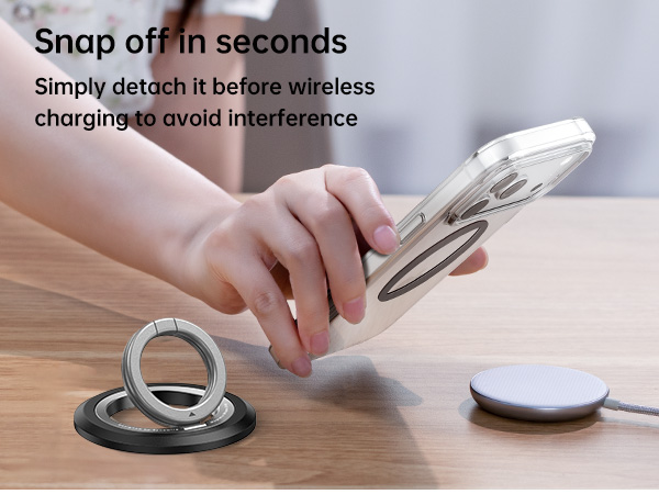 Magnetic Phone Ring Holder
