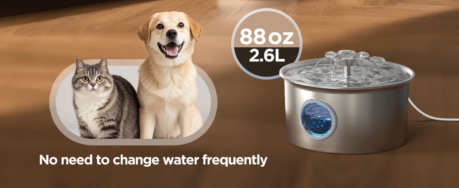 non electric cat water fountain