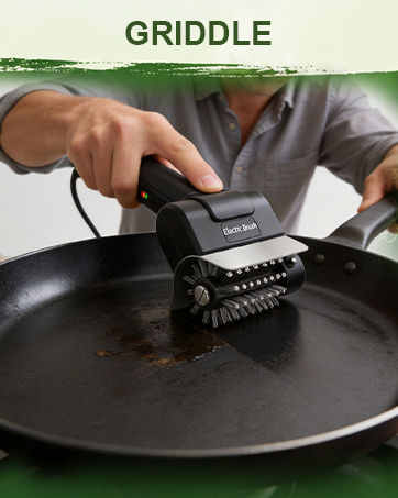 adjustable grill brush