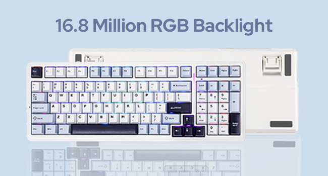 creamy keyboard wireless