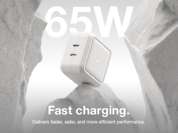 Supports PD 3.0, QC 4.0+, and PPS and other charging protocols for super fast charging
