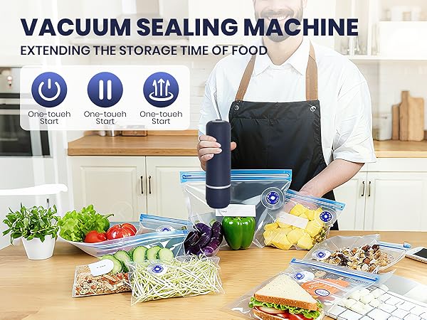 Food vacuum packaging machine