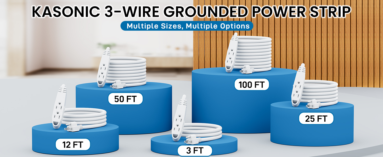 3 Outlet Extension Cord