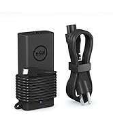 65W USB-C Laptop Charger for Dell XPS 13 Chromebook 3110 2-in-1 3100 3400 5190,65W USB C Charger ...