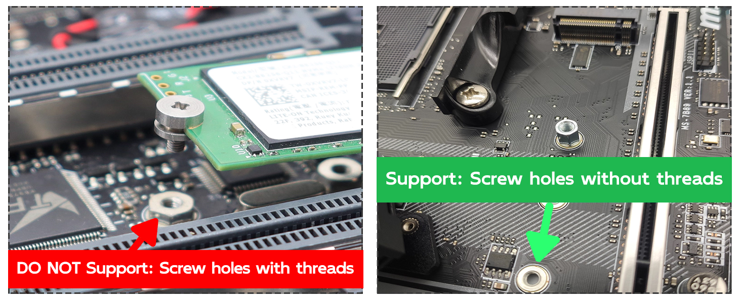 screws kit plug fastener for m2 nvme sata ahci msata ssd hdd 2.5 3.5 hard drive disk
