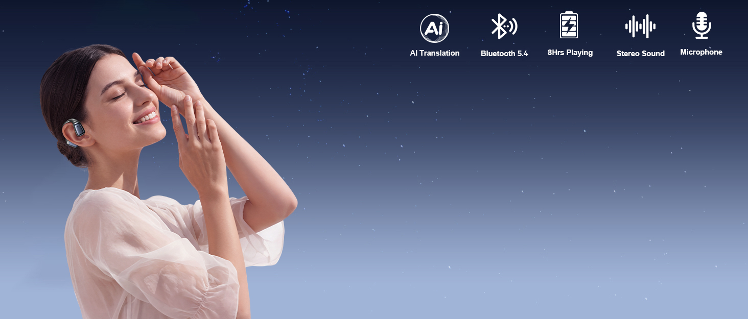 Real-time translation earbuds